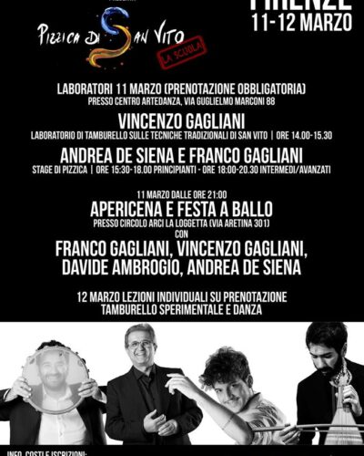 Scuola di Pizzica di San Vito @ Firenze
