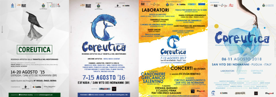 coreutica, danze e musiche del mediterraneo