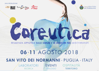 coreutica 2018, mediterraneo, danza, pizzica, scuola di pizzica di san vito