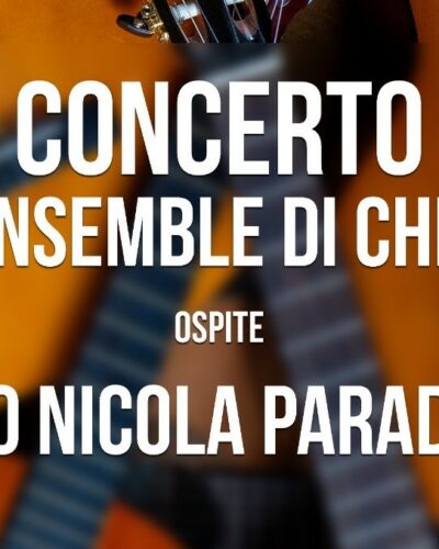 Concerto dell’ensemble di chitarre con Vito Nicola Paradiso