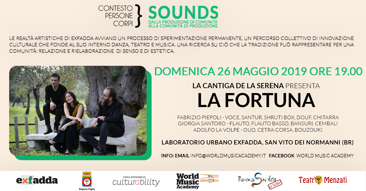 La cantiga della serena, World music, world music academy