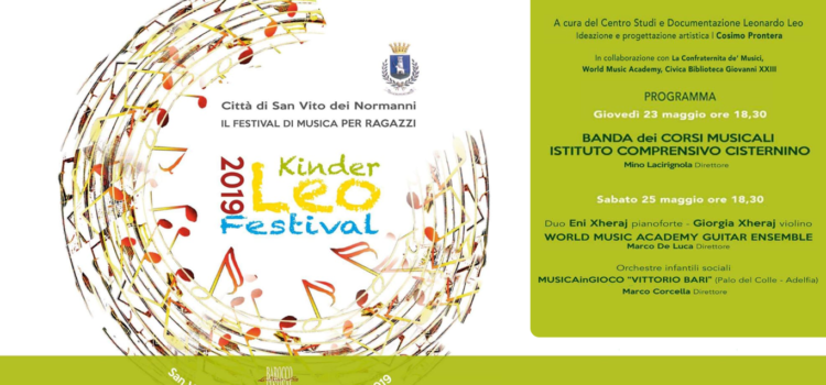 Kinder, Kinder Leo, Festival, Leonardo Leo, Barocco, Barocco Festival