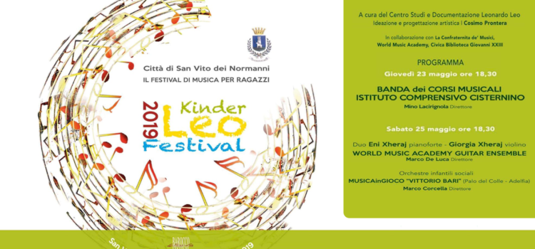 Kinder Leo Festival 2019 – 8° Edizione Kinder, Kinder Leo, Festival, Leonardo Leo, Barocco, Barocco Festival