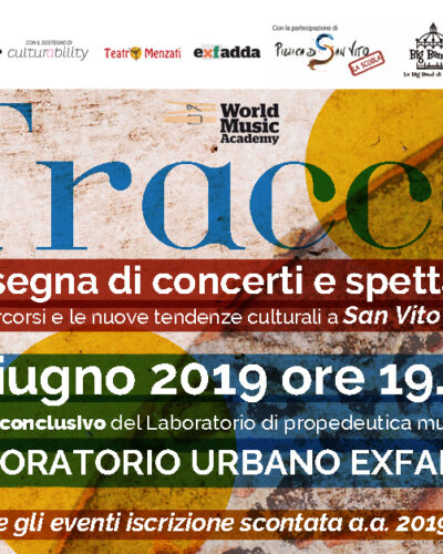 Tracce – 4 giugno 2019 ore 19.00