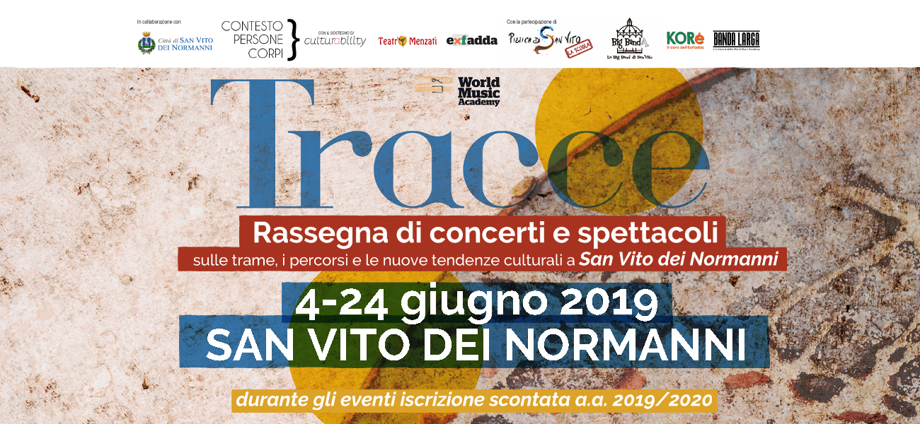 Rassegna musicale, concerti, spettacolo, tracce