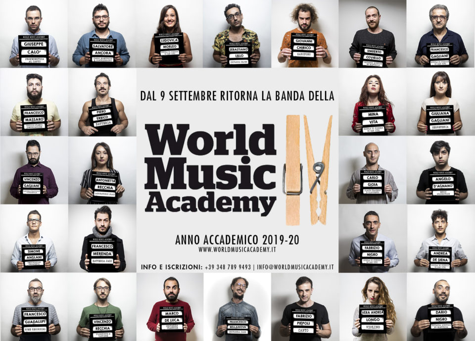 Wma, world music, academy, inizio attività, scuola di musica, corsi di musica, corsi di danza