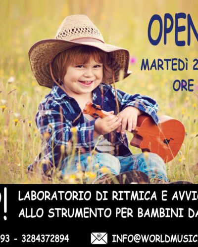 Open Day – Clap! Laboratorio Per Bambini