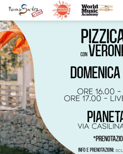 Veronica Calati a Roma – pizzica pizzica (base e intermedi)