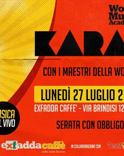 Il karaoke live della World Music Academy