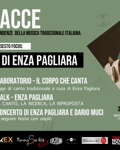 TRACCE: Sesto Focus “La Puglia di Enza Pagliara”