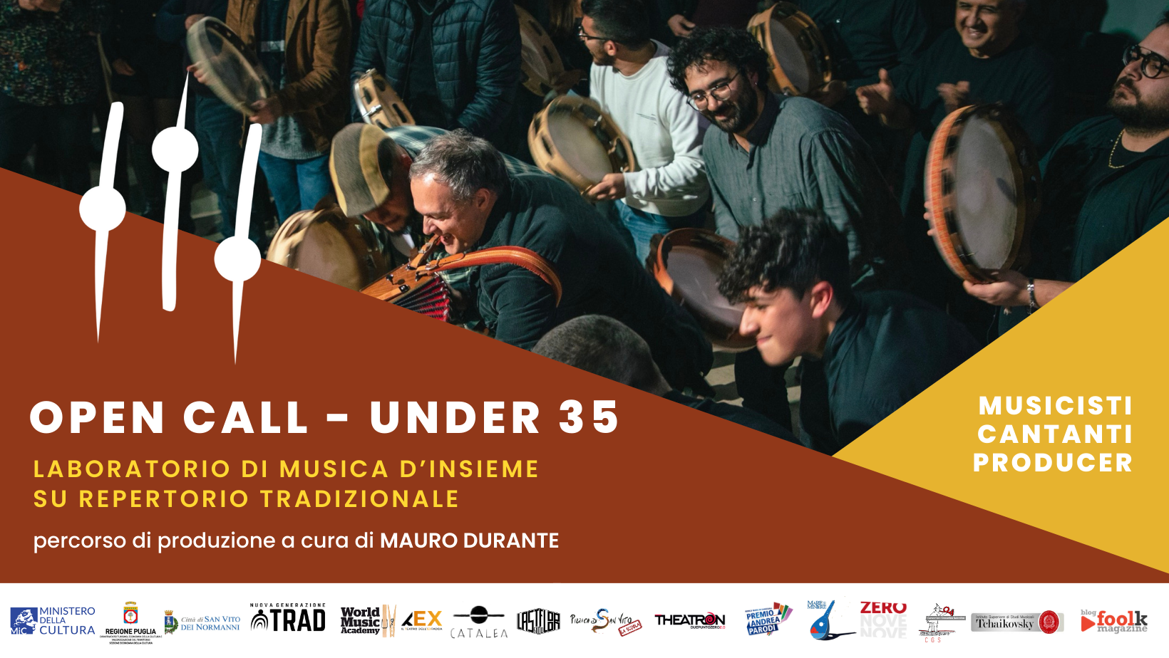 Al momento stai visualizzando Open call under 35 – Percorso stabile di produzione