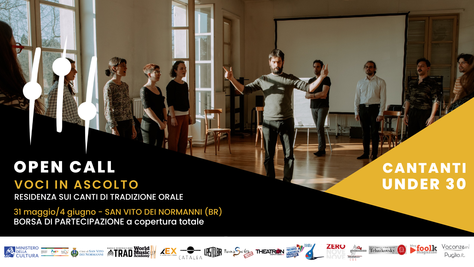 Al momento stai visualizzando Call cantanti under 30