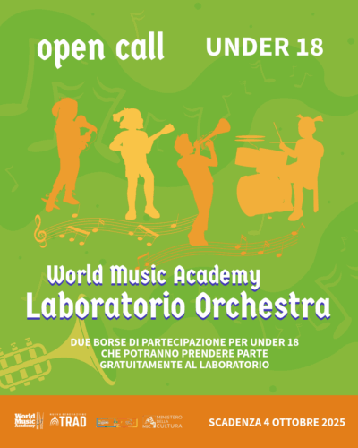 Call under 18 per il Laboratorio Orchestra