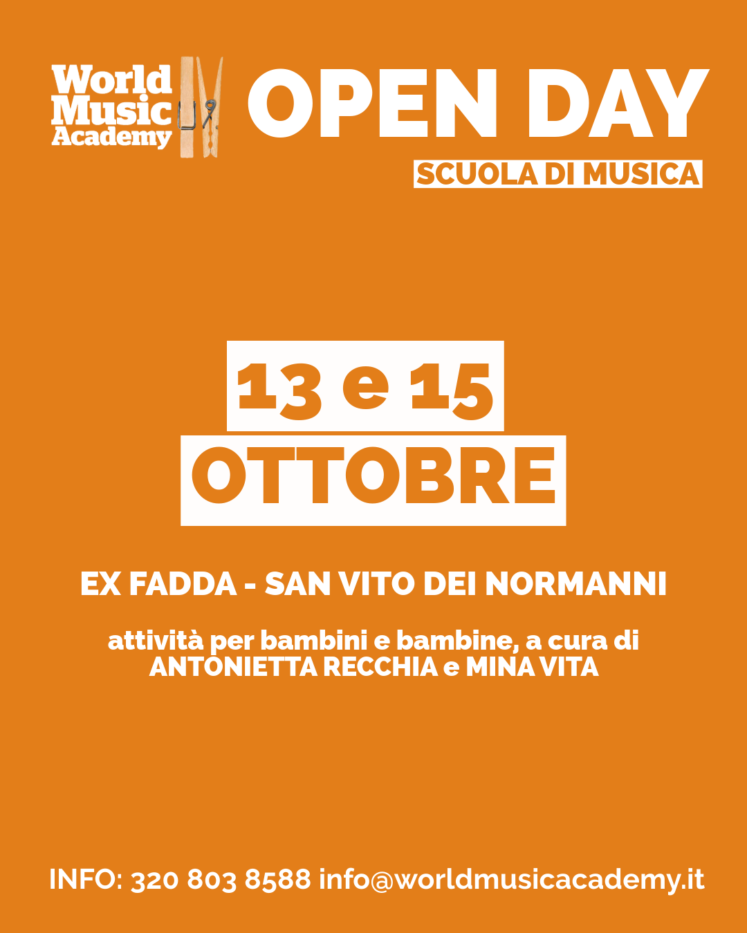 Al momento stai visualizzando Gli Open Day di CLAP, Musica Piccolissima, fFortissimo e Giocodanza