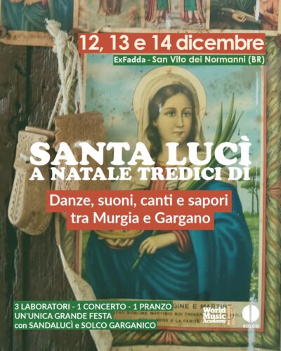 Santa Lucì, a Natale tredici dì. Il programma dell’edizione 2025