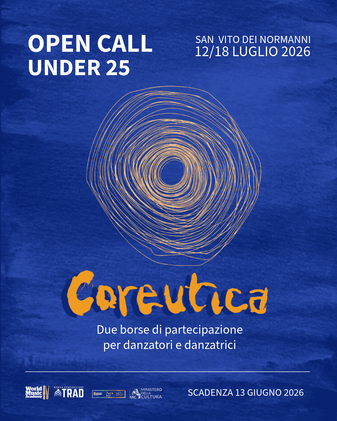 Al momento stai visualizzando Coreutica, le call 2026